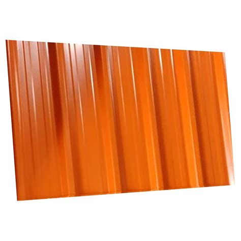 orange aluminum sheets